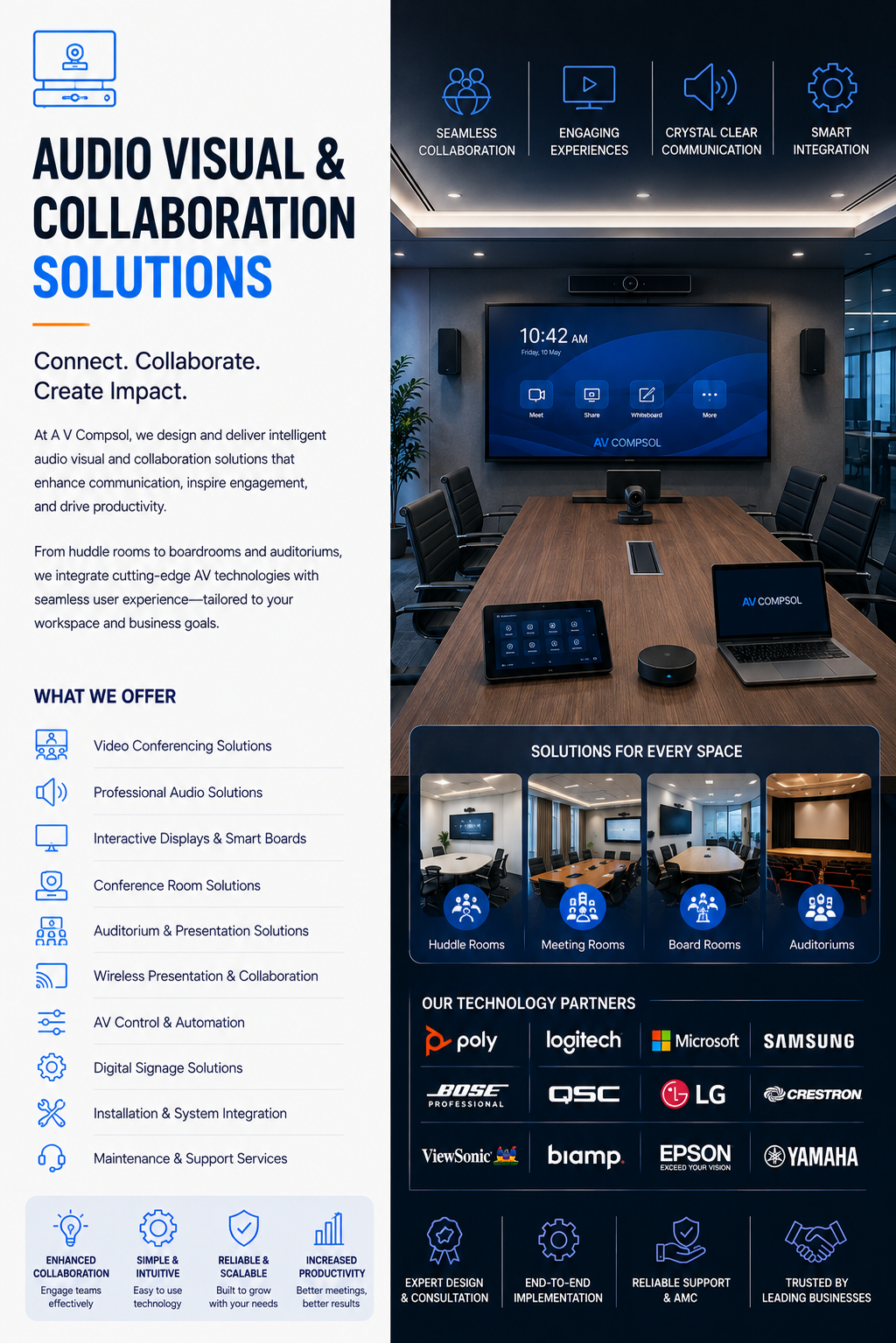 Audio Visual & Collaboration Solutions